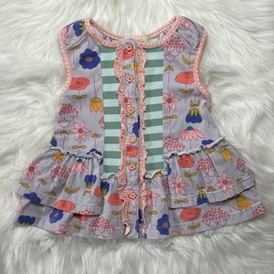 Matilda Jane Floral Tank Top 2T